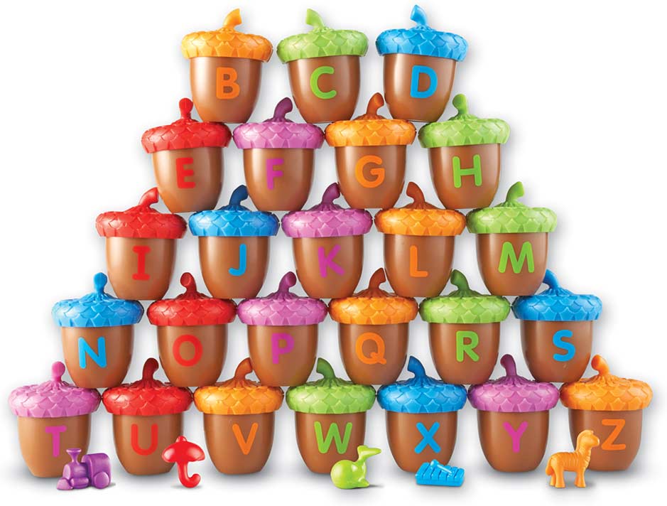 Alphabet Acorns Activity Set