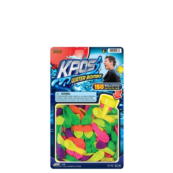 Water Balloons with Filler 150-count