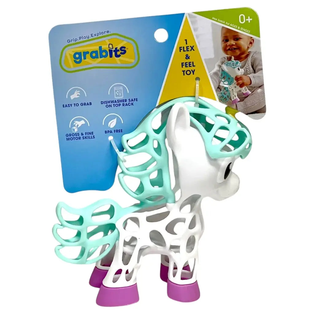 GRABITS GRIP-I-MALS UNICORN