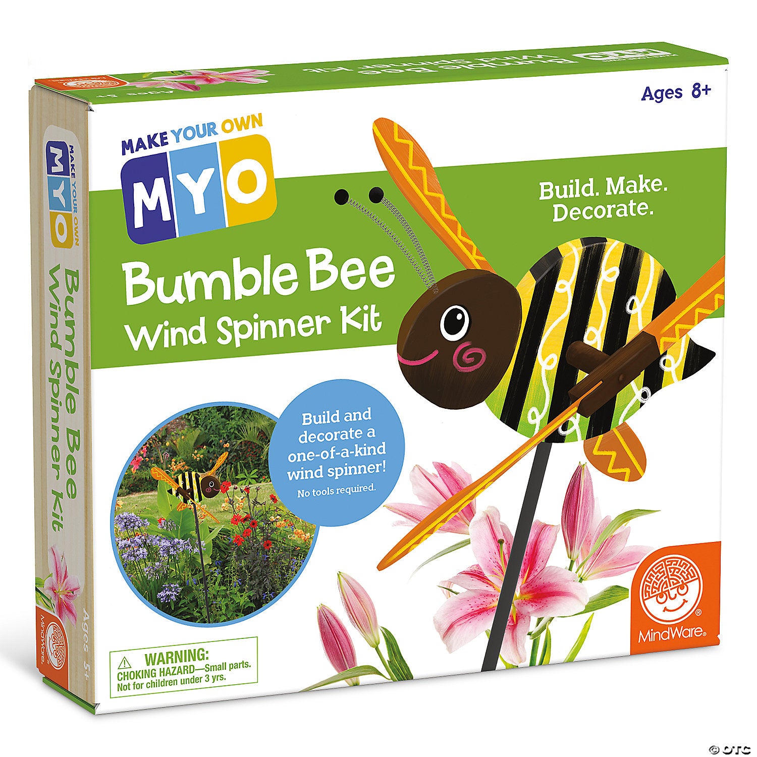 Make Your Own Wind Spinner - Bumble Bee