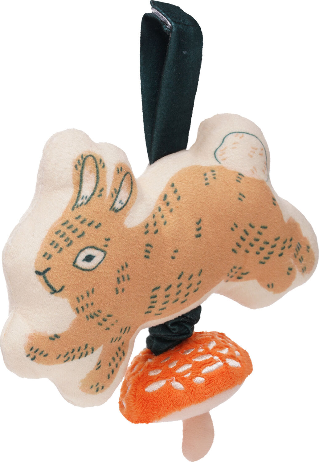Button Bunny Pull Musical Take Along Toy