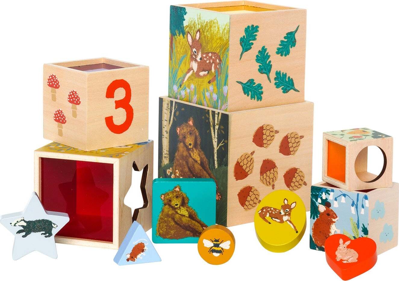 Enchanted Forest Stacking Blocks