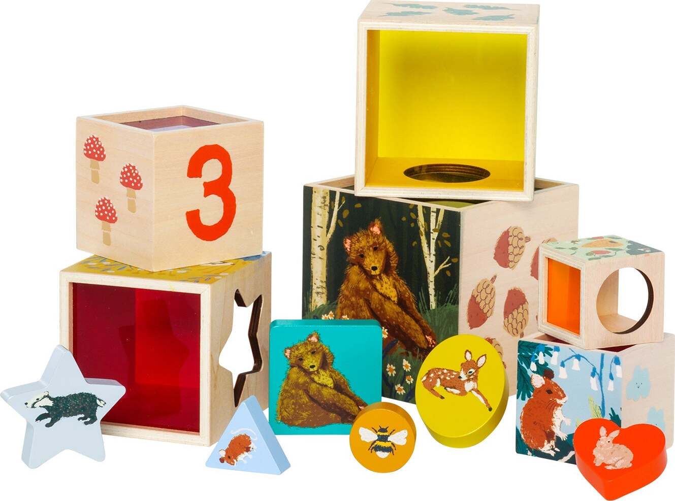 Enchanted Forest Stacking Blocks