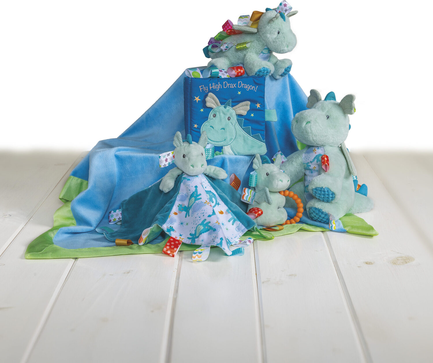 Taggies Drax Dragon Soft Book - 6x6"