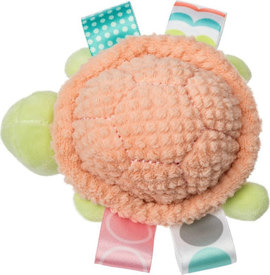 Taggies Tippy Turtle Teether Rattle - 6"