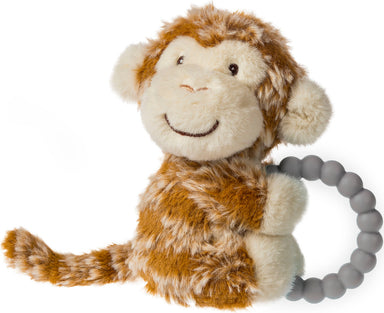 Afrique Monkey Teether Rattle - 6"