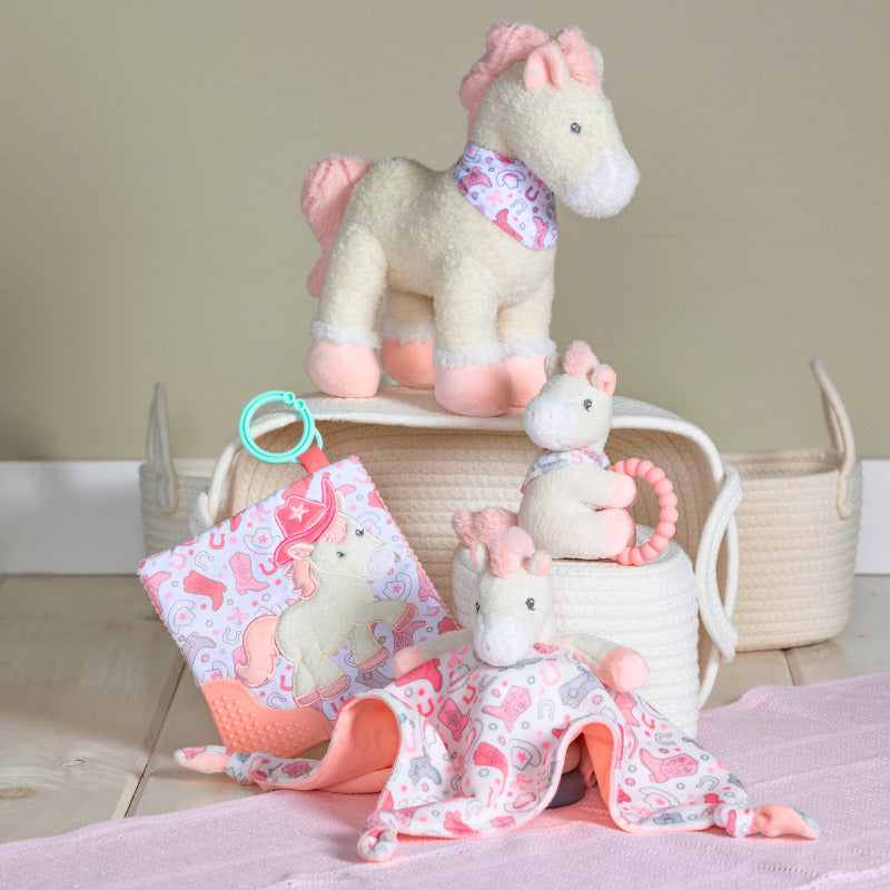 Giddy Up Pony Crinkle Teether - 6"