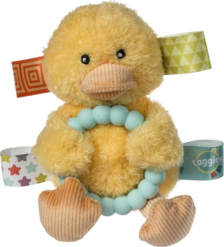 Taggies Dunkin Duck Teether Rattle - 6"