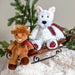 Marshmallow Tartan Terrier - 13"