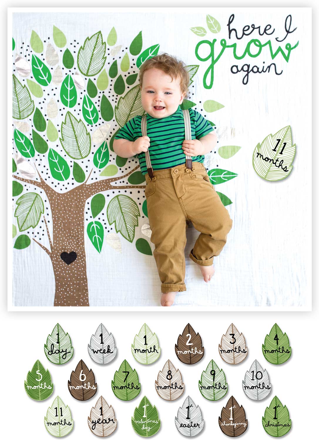 Lulujo Baby's First Year - "Here I Grow Again"