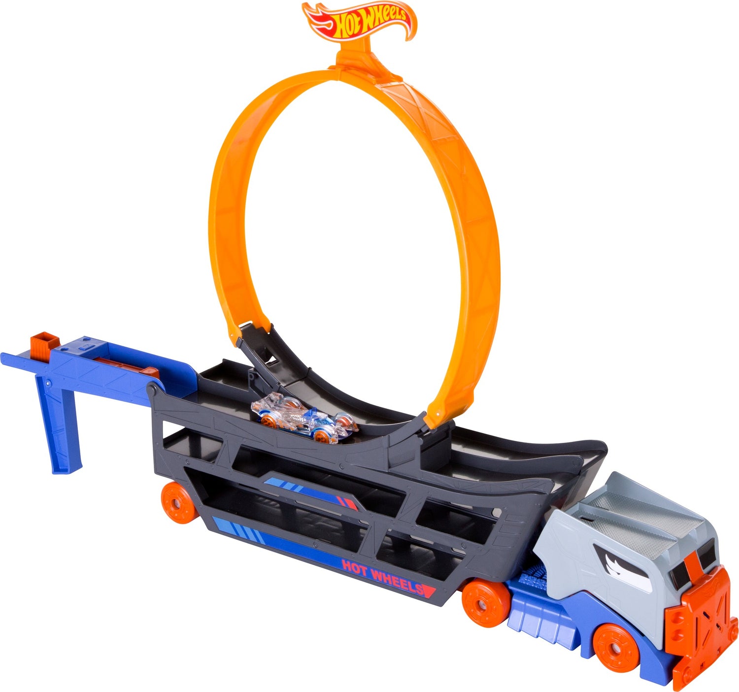 Hot Wheels toy vehicle - Stunt & Go Track Set