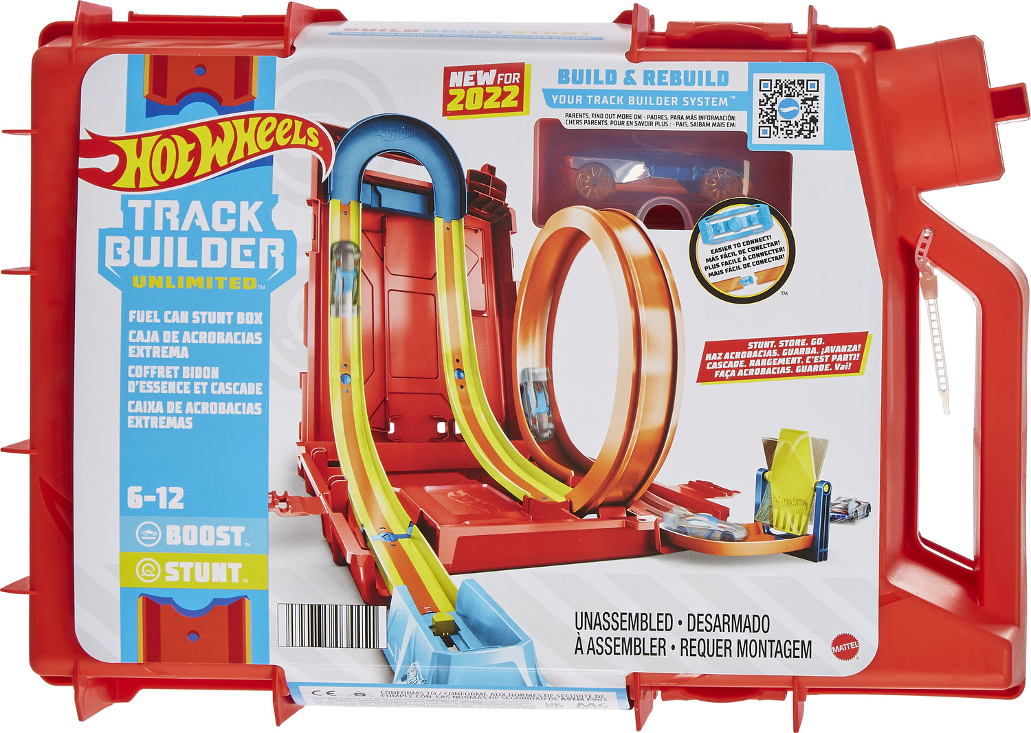 Hot Wheels Track Builder Unlimited Fuel Can Stunt Box