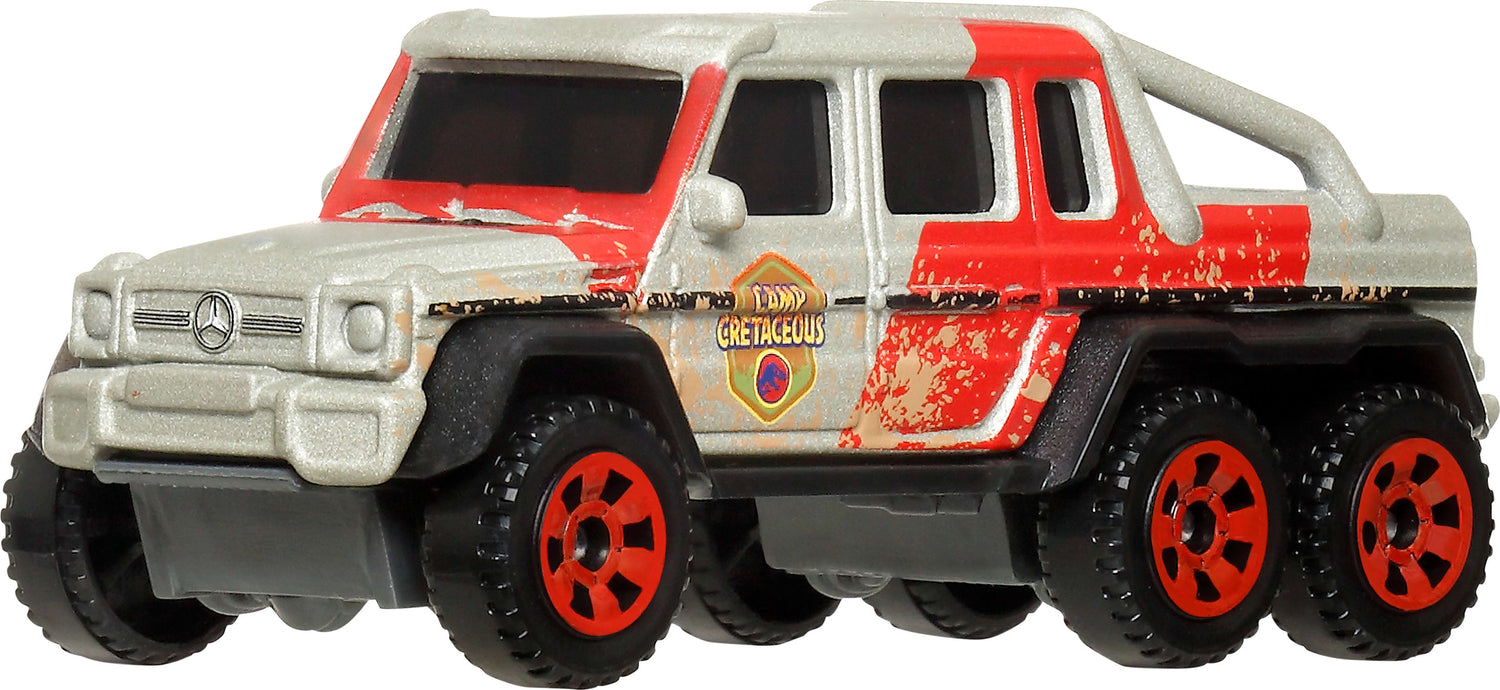 Matchbox Jurassic World Toy Car or Truck, 1:64 Scale Die-Cast Toy Vehicle (Styles May Vary)