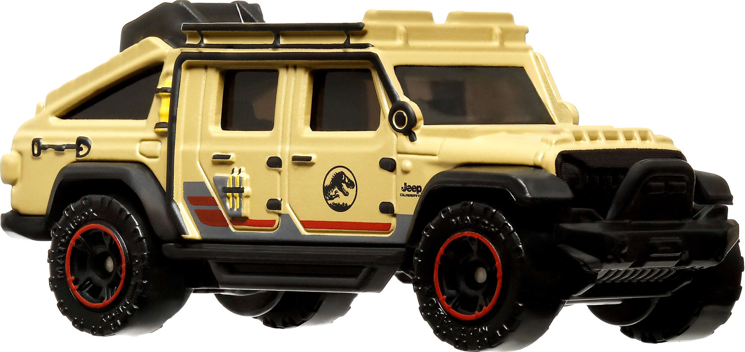 Matchbox Jurassic World Toy Car or Truck, 1:64 Scale Die-Cast Toy Vehicle (Styles May Vary)