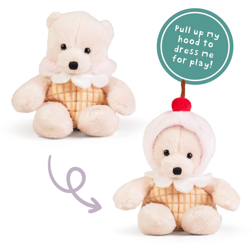 LITTLE Dress Up Bear- Ice Creams