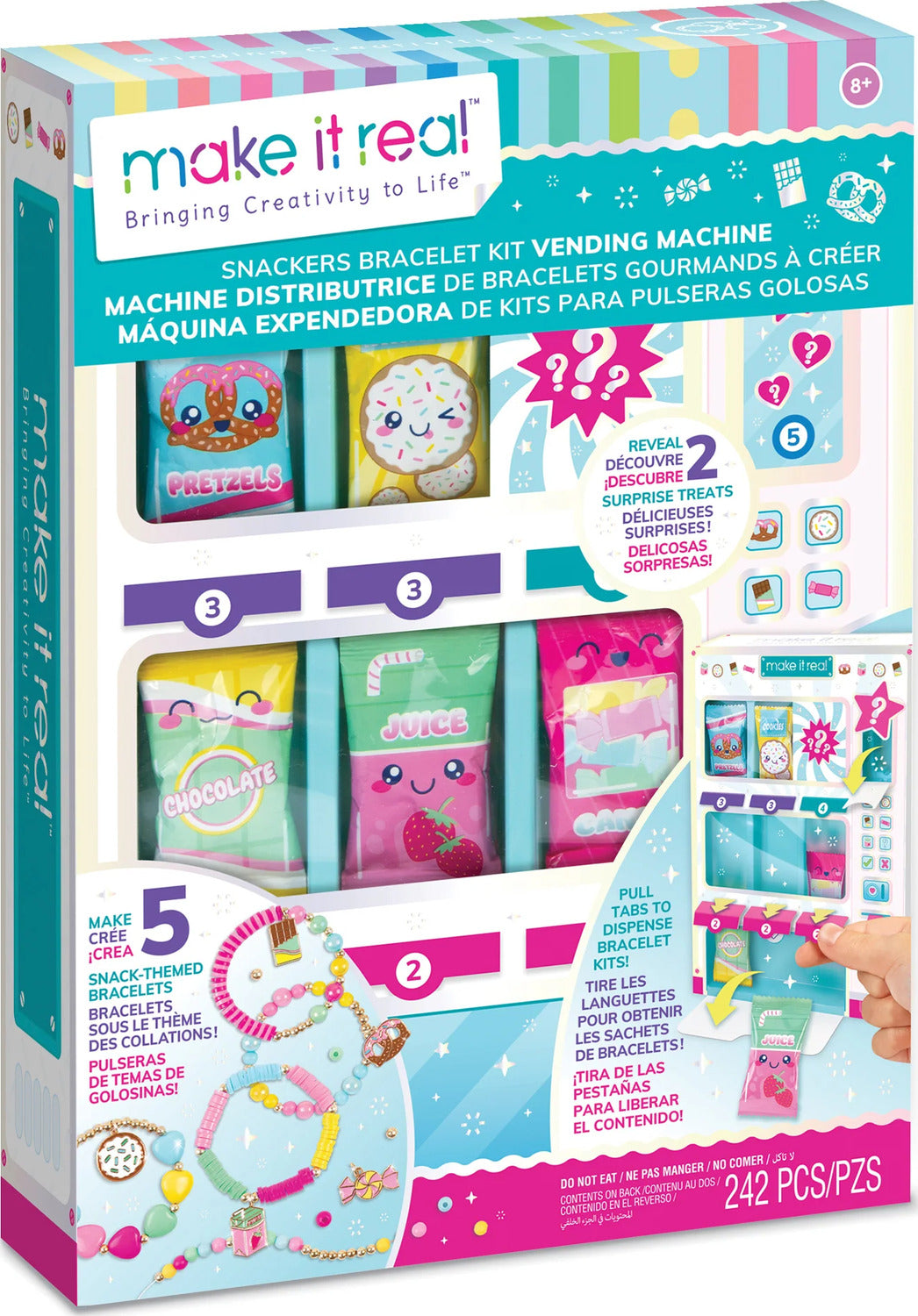 Snackers Bracelet Kit Vending Machine