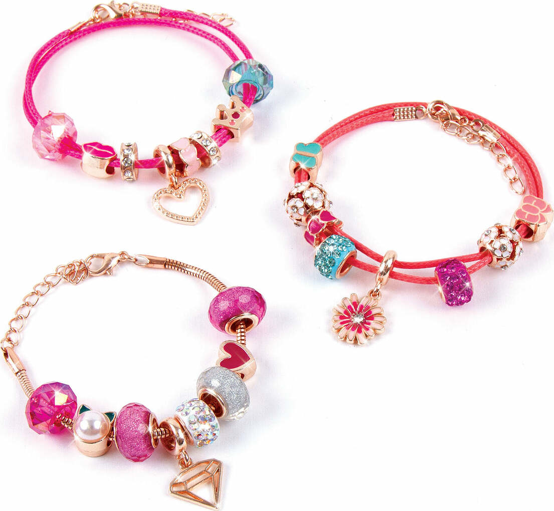 Halo Charms Bracelets Think Pink