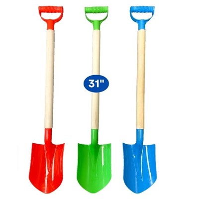 Shovel with Wooden Handle