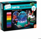 Make Your Own Light Up Snow Globes