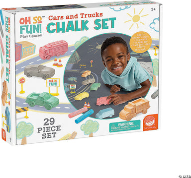 Oh So Fun! Cars and Trucks Chalk Set