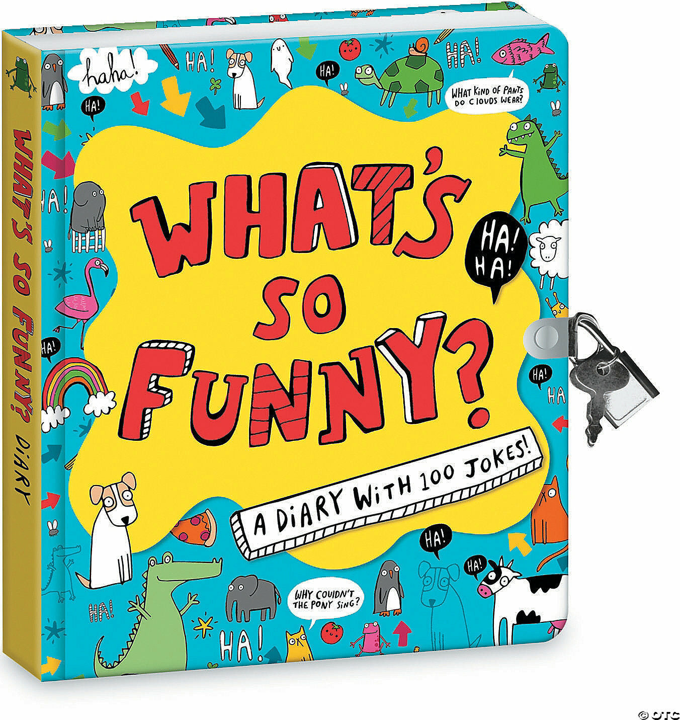 Peaceable Kingdom What's So Funny Diary (Jokes Reveal Diary)