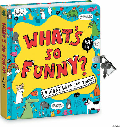 Peaceable Kingdom What's So Funny Diary (Jokes Reveal Diary)