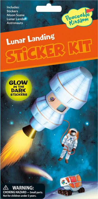 Lunar Landing Sticker Kit