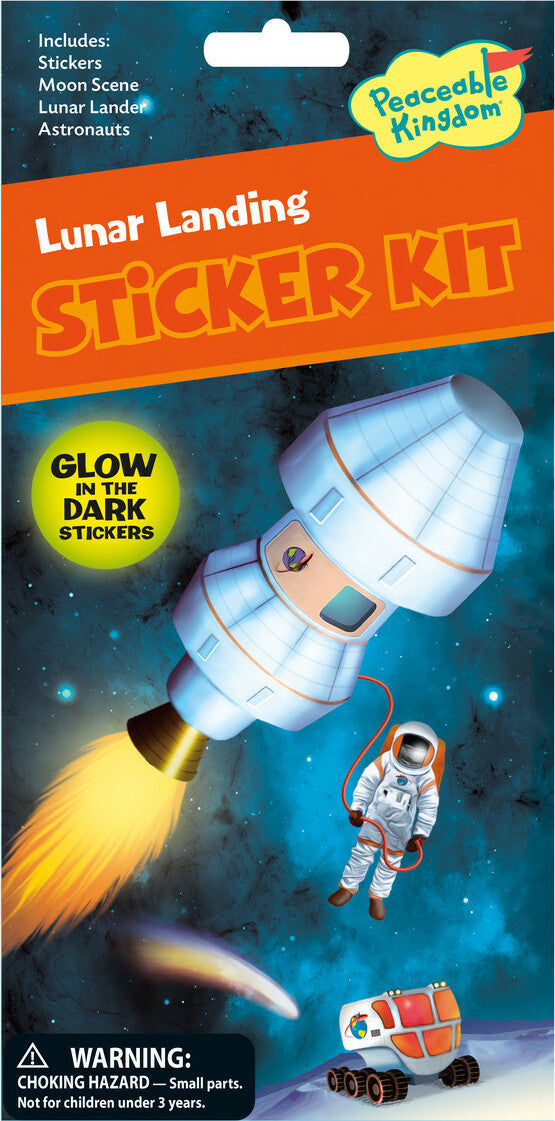 Lunar Landing Sticker Kit