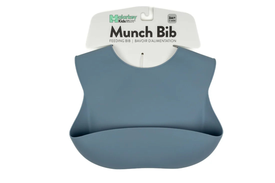 MUNCH BIB EARTH BLUE