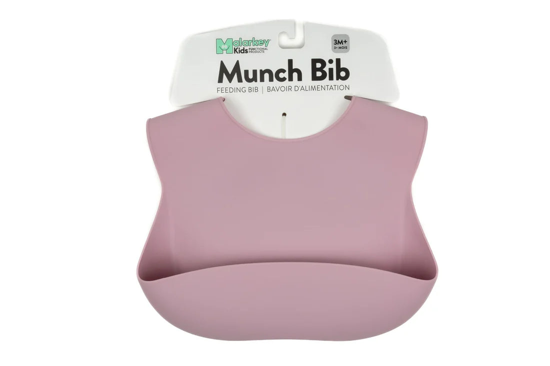 MUNCH BIB PURPLE MEADOW
