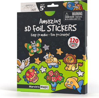 Amazing 3D Foil Stickers