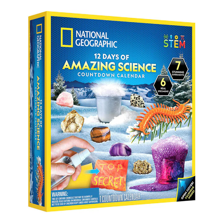 National Geographic 12 Days of Science Countdown Calendar