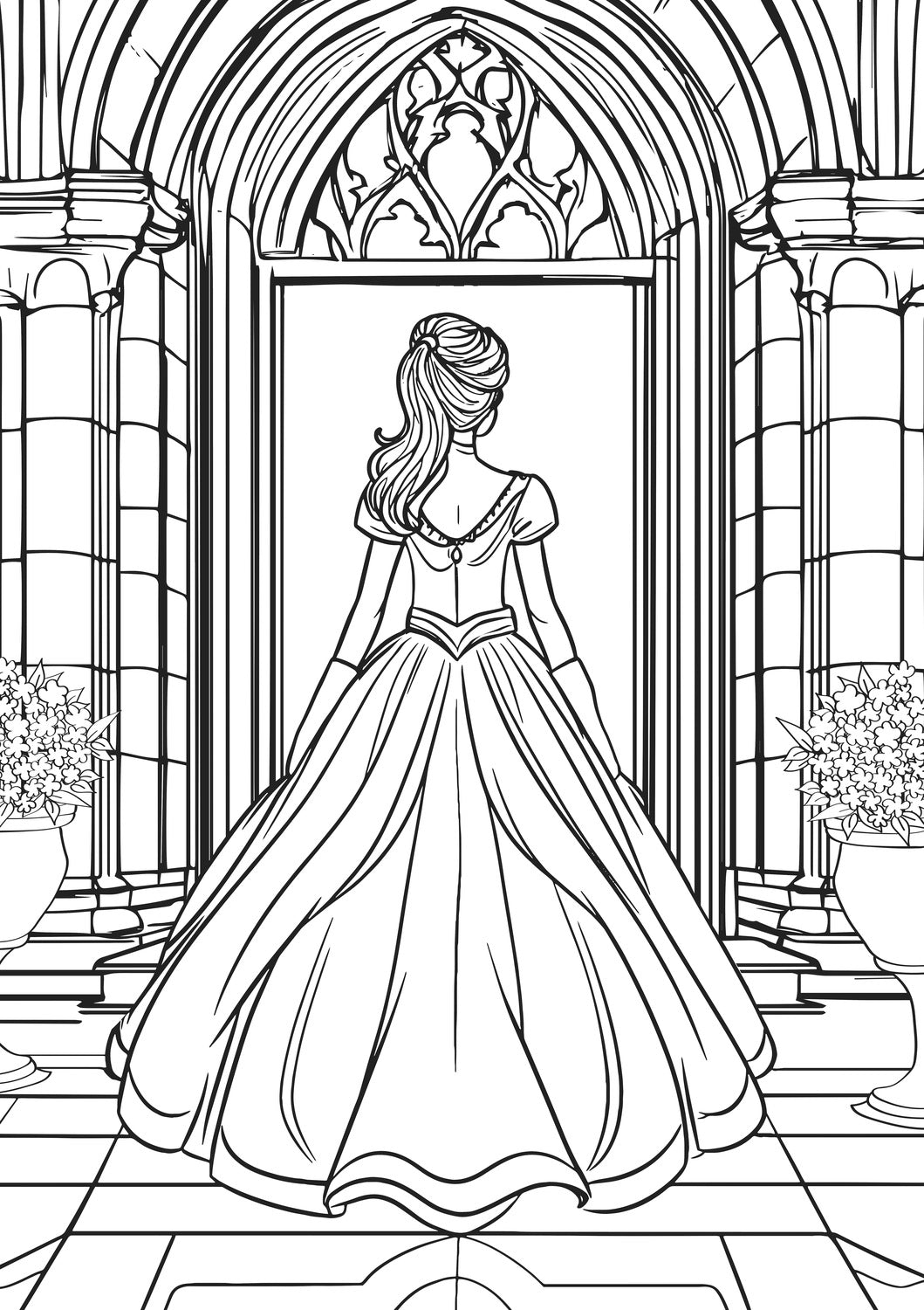 XXL Royal Coloring Book