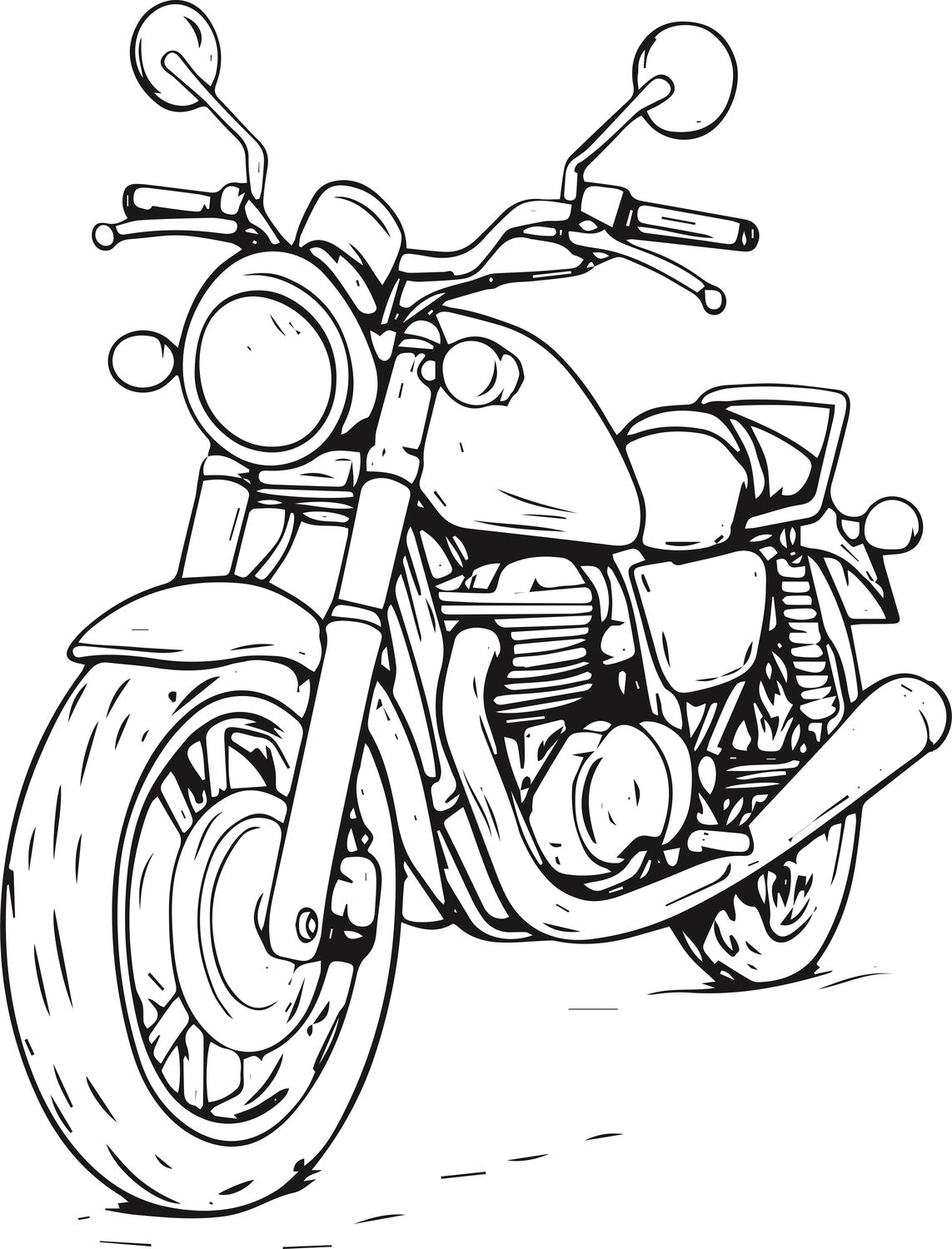 XXL Wheels & Wings Coloring Book