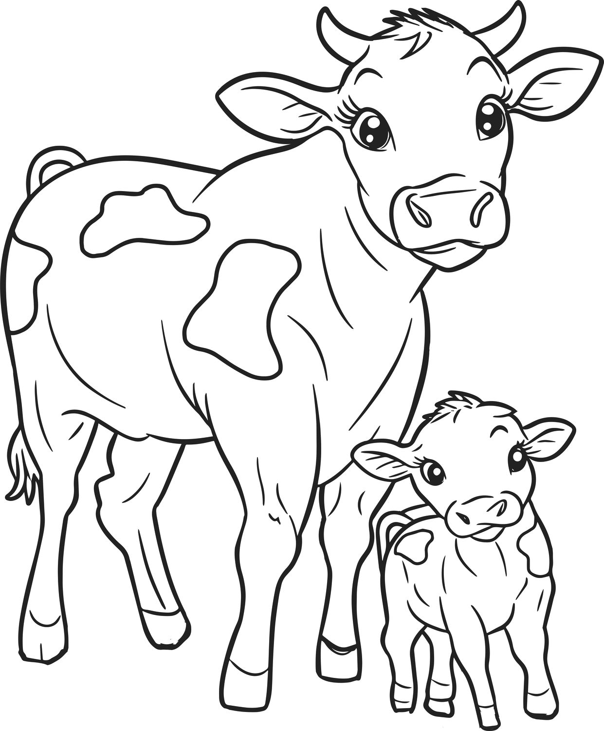 XXL Farm Friends Coloring Book