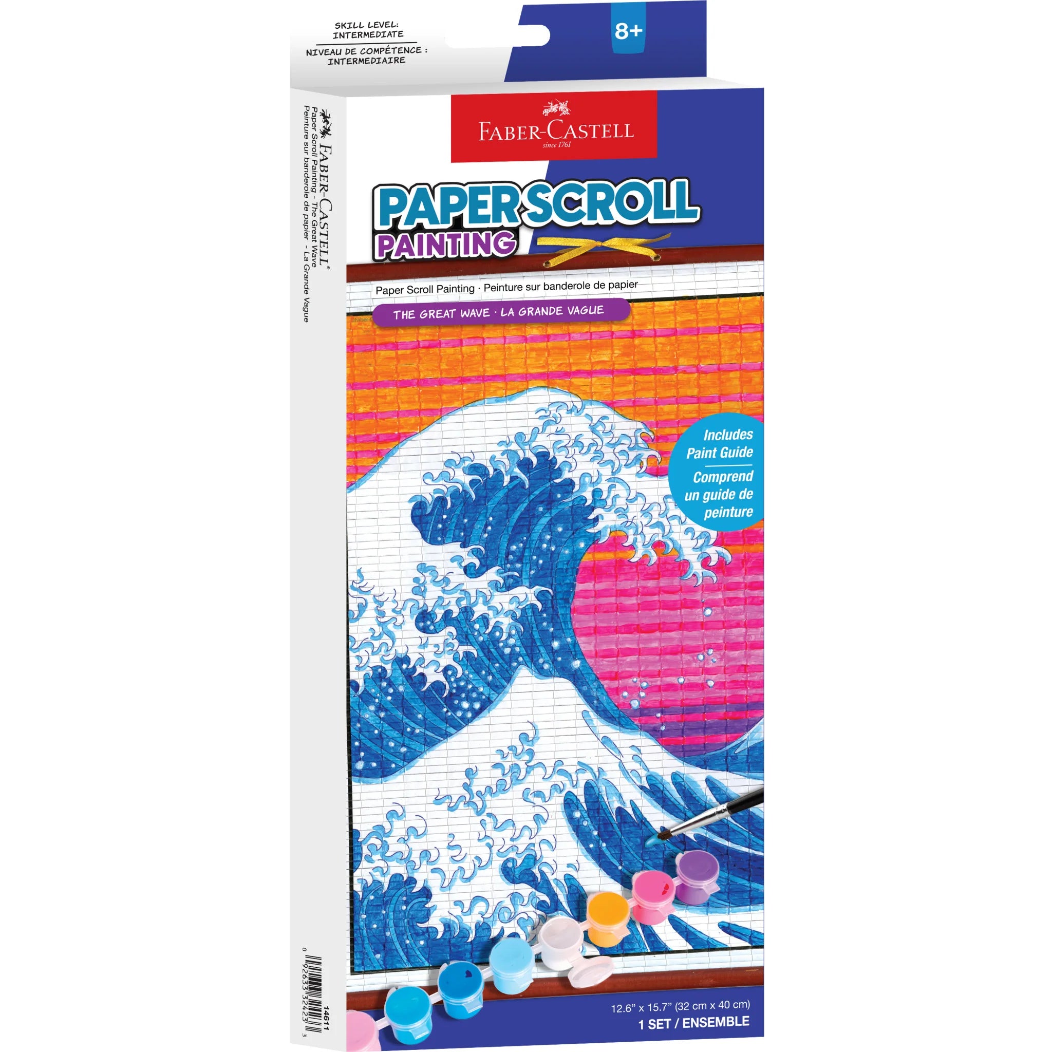 Paper Scroll Painting - The Great Wave