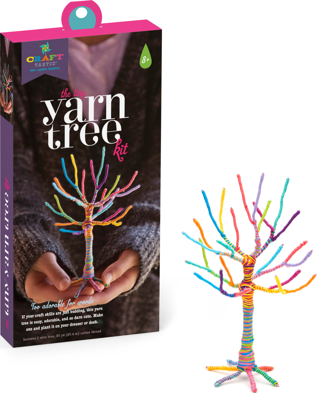 Craft-tastic Tiny Yarn Tree