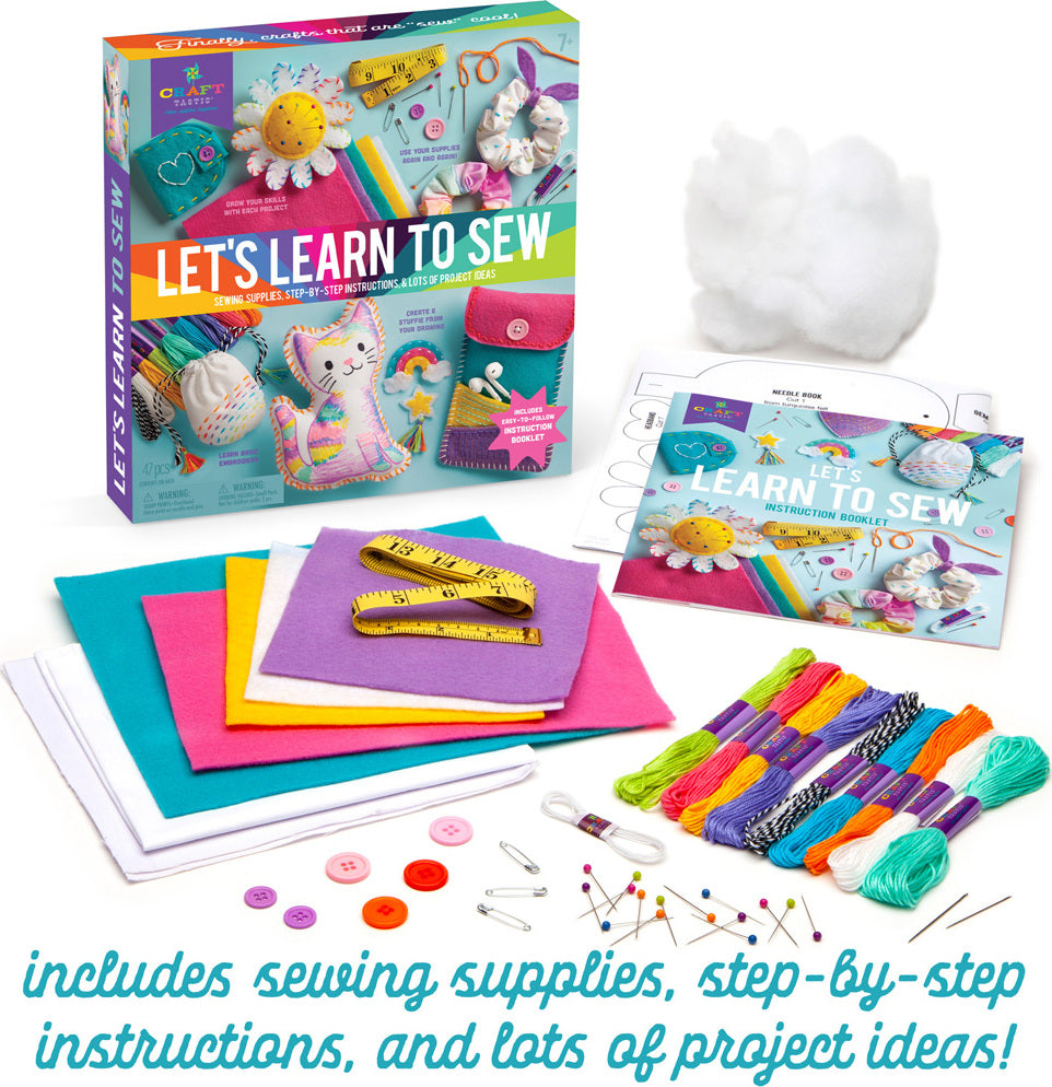Craft-Tastic Lets Learn to Sew