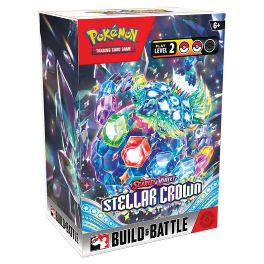 Pokémon Scarlet & Violet 7: Stellar Crown: Build & Battle Box