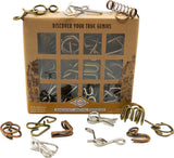 Ancient Metal Puzzles - 12pc