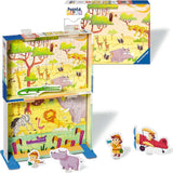 Puzzle & Play: Safari Time (2 x 24 pc Puzzles)