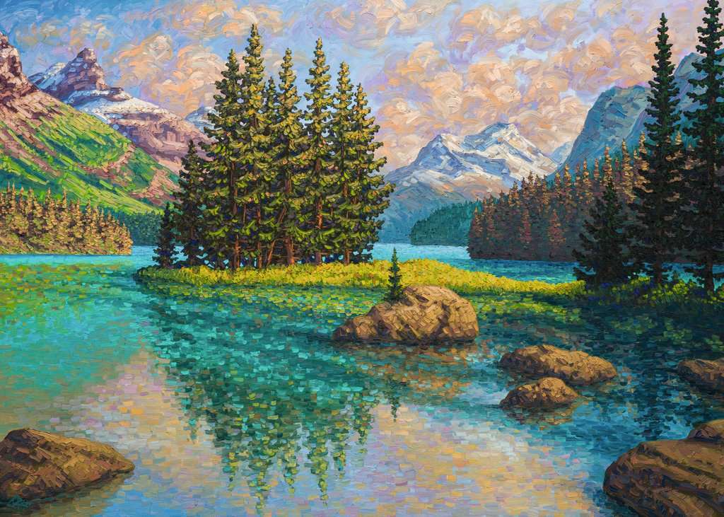 Spirit of Maligne 1000 Piece Puzzle