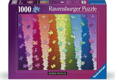 Karen Puzzles: Colors on Colors (1000 Piece Puzzle)