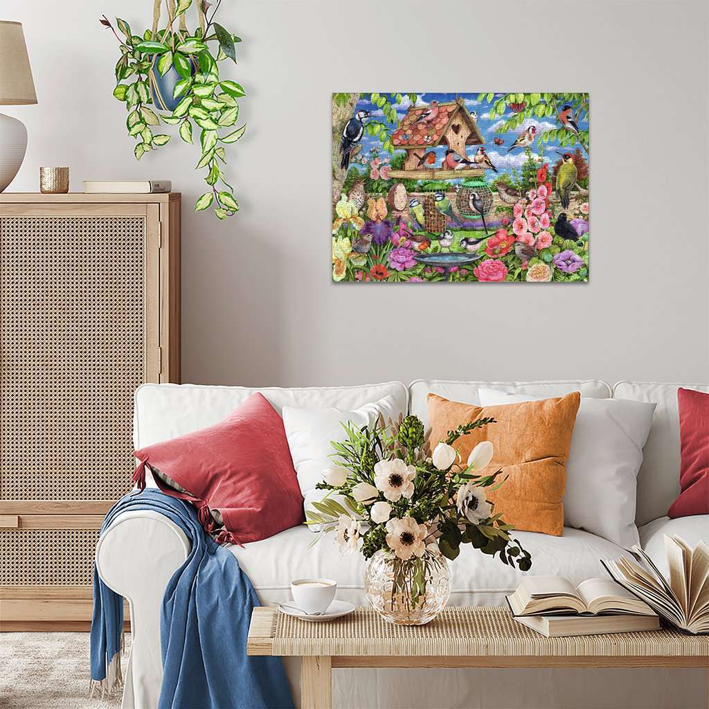 The Bird Table 1000 Pc Puzzle