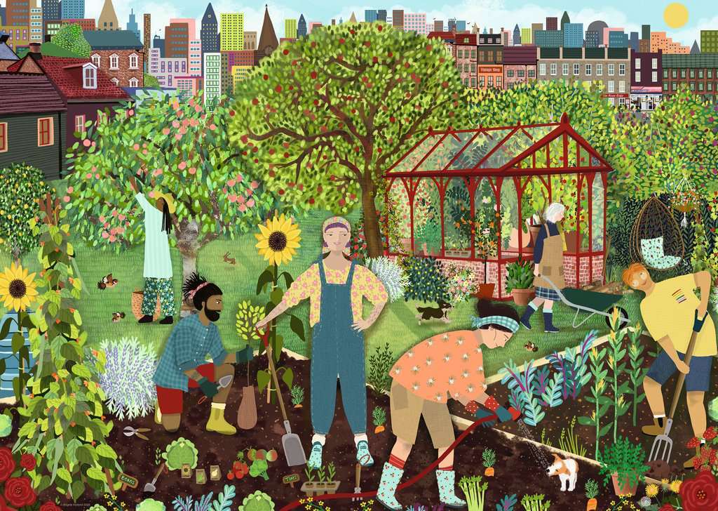 The Allotment 1000 Pc Puzzle