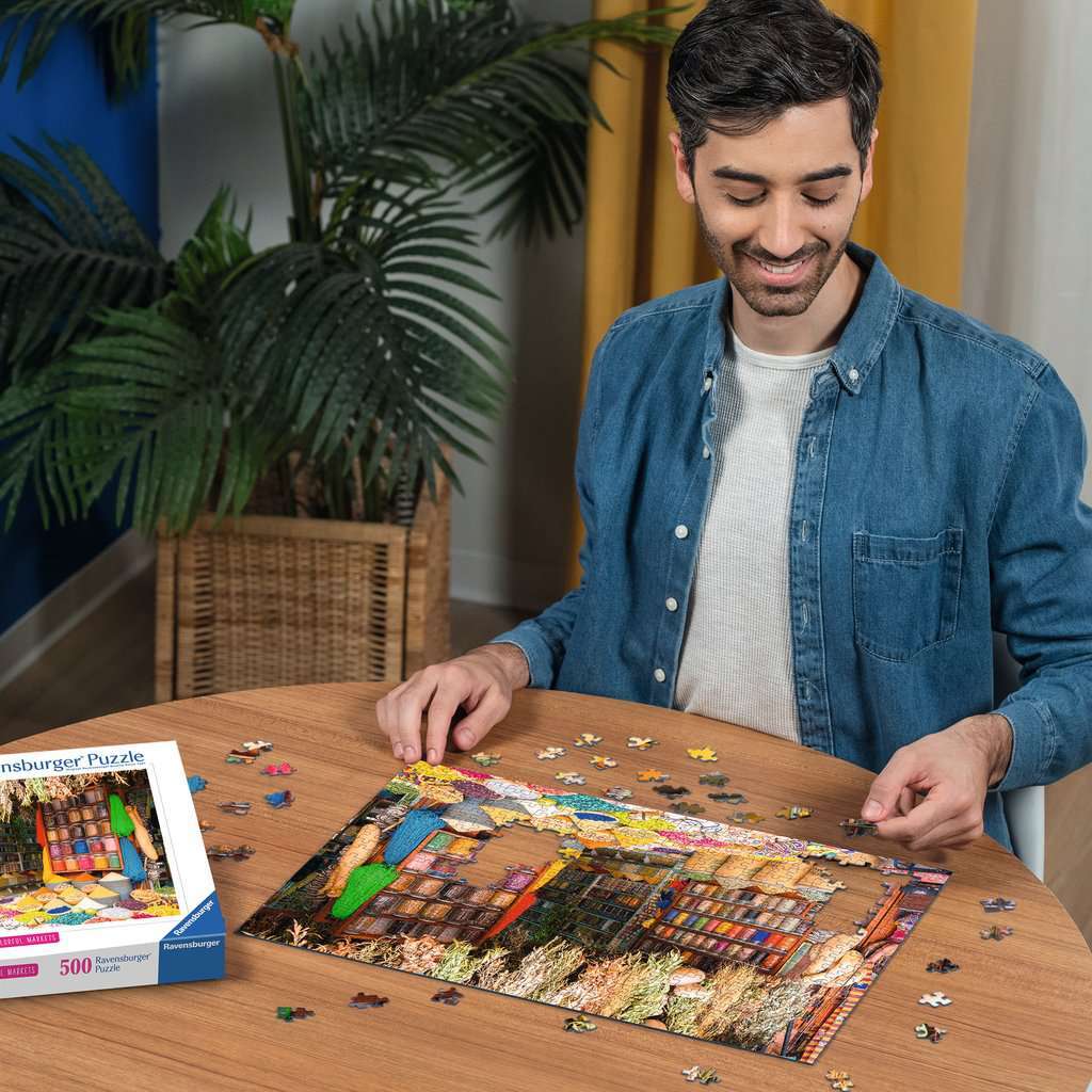 Colorful Spices, Morocco 500 Pc Puzzle