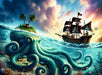 Pirate Treasure 100 Pc XXL Puzzle