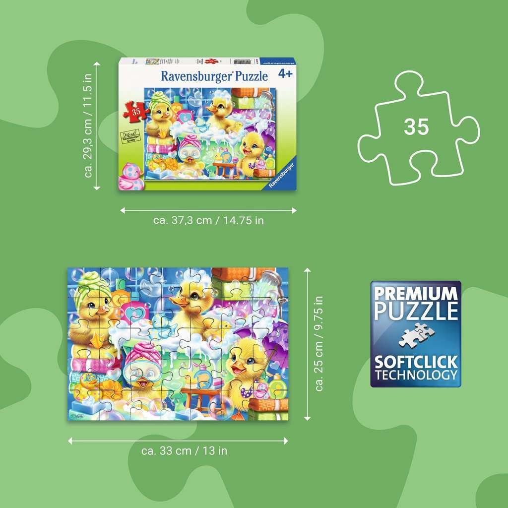 Scrub a Dub Duckies 35 Pc Puzzle