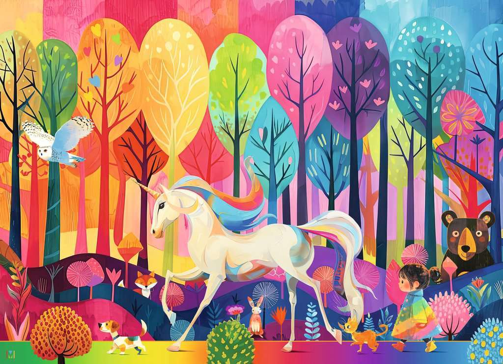 The Fantastic Forest 60 Pc Puzzle