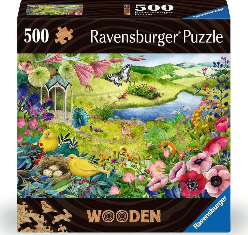 Nature Garden (500 pc Wooden Puzzles)